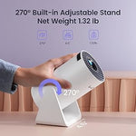 Mini projector with WiFi and Bluetooth, Outdoor Portable Movie Projector